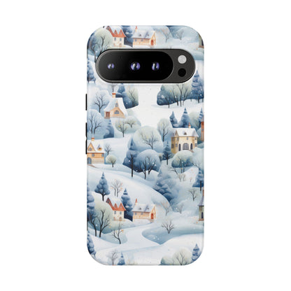 Google Pixel 9 Pro phone case - Winter Village