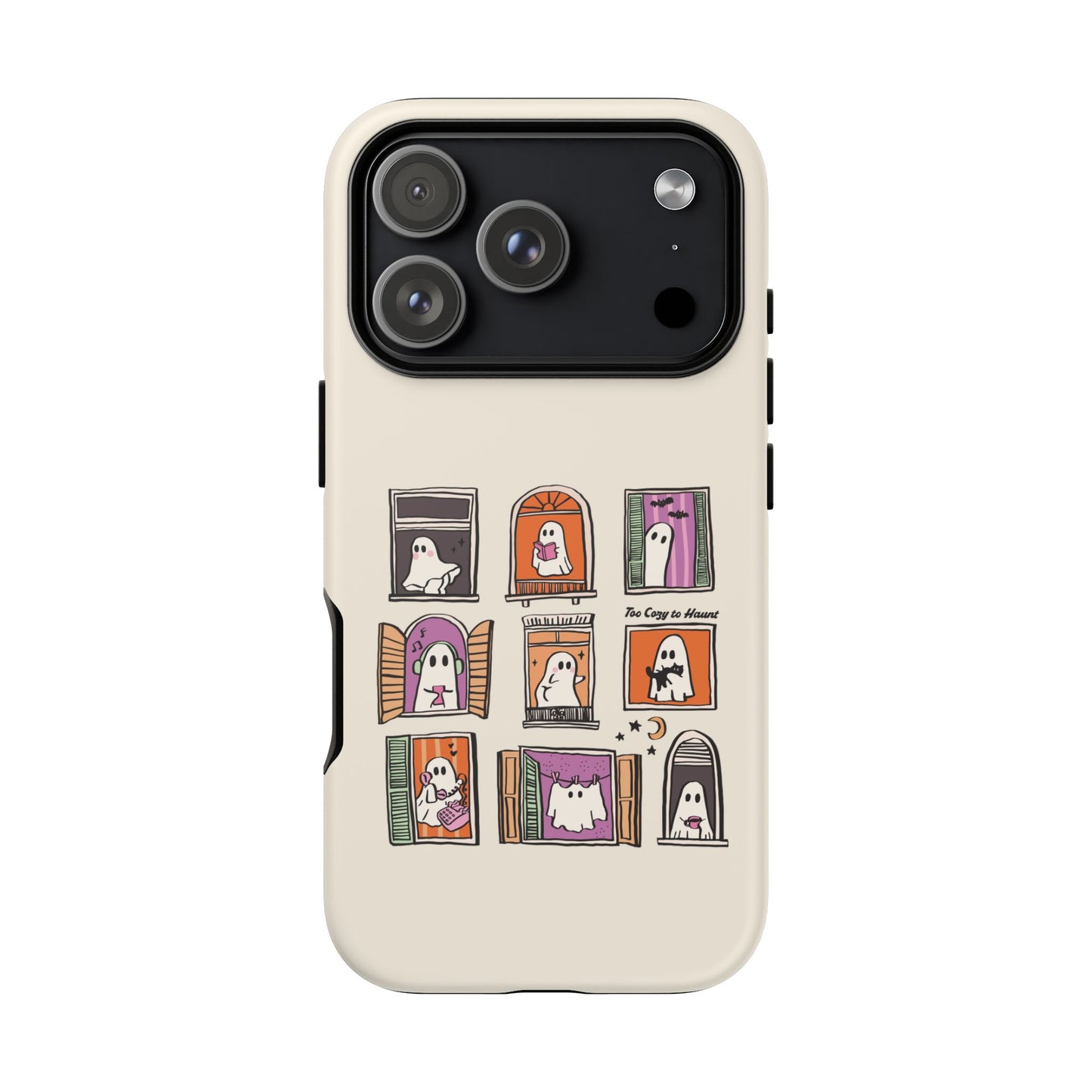 iPhone 17 Pro phone case - Halloween Ghosts in House