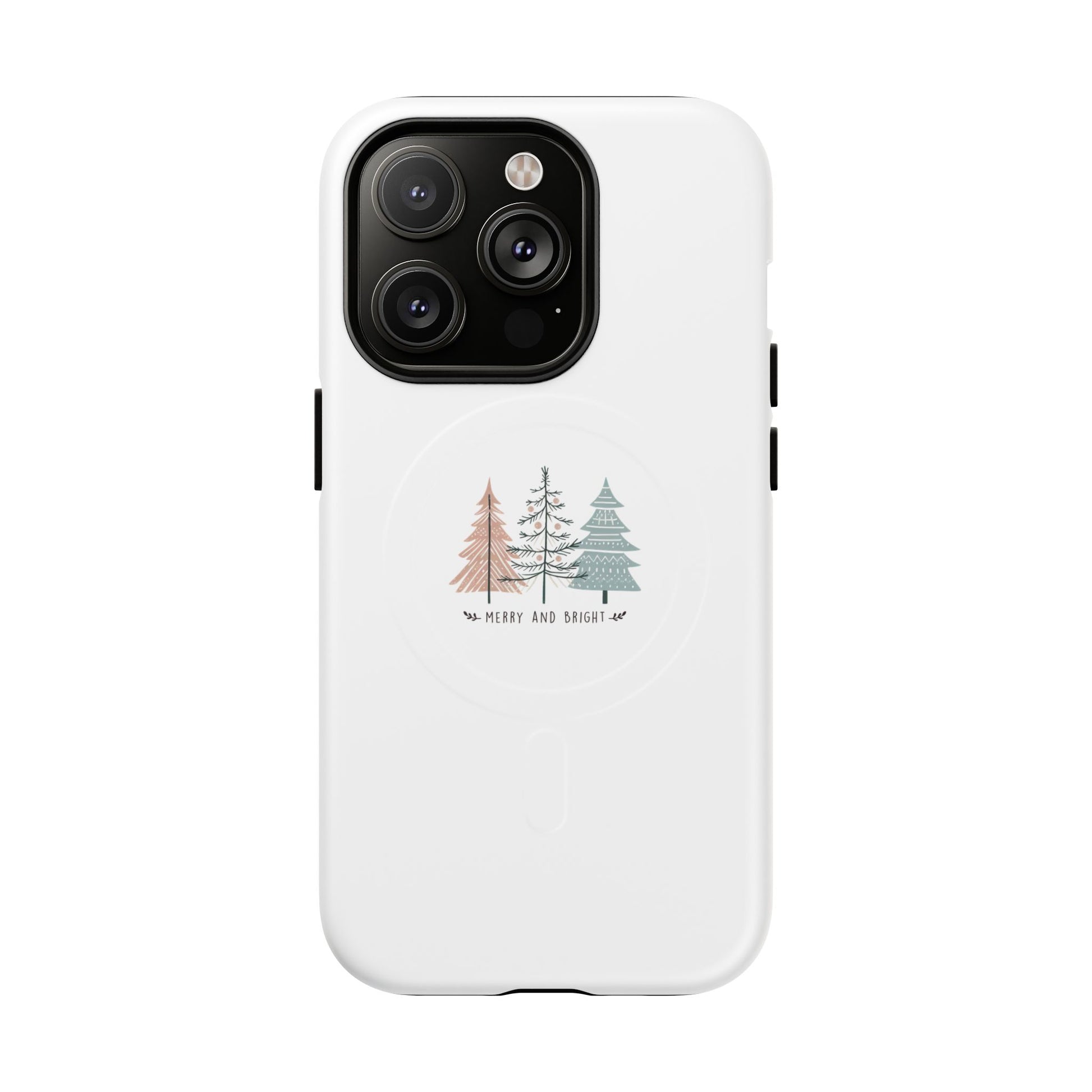 iPhone 14 Pro magsafe phone case - Boho Christmas Tree