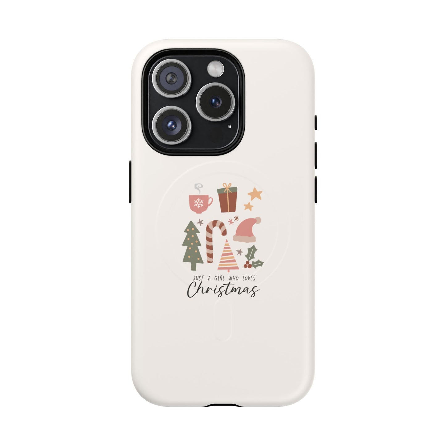 iPhone 15 Pro magsafe phone case - Boho Style Christmas