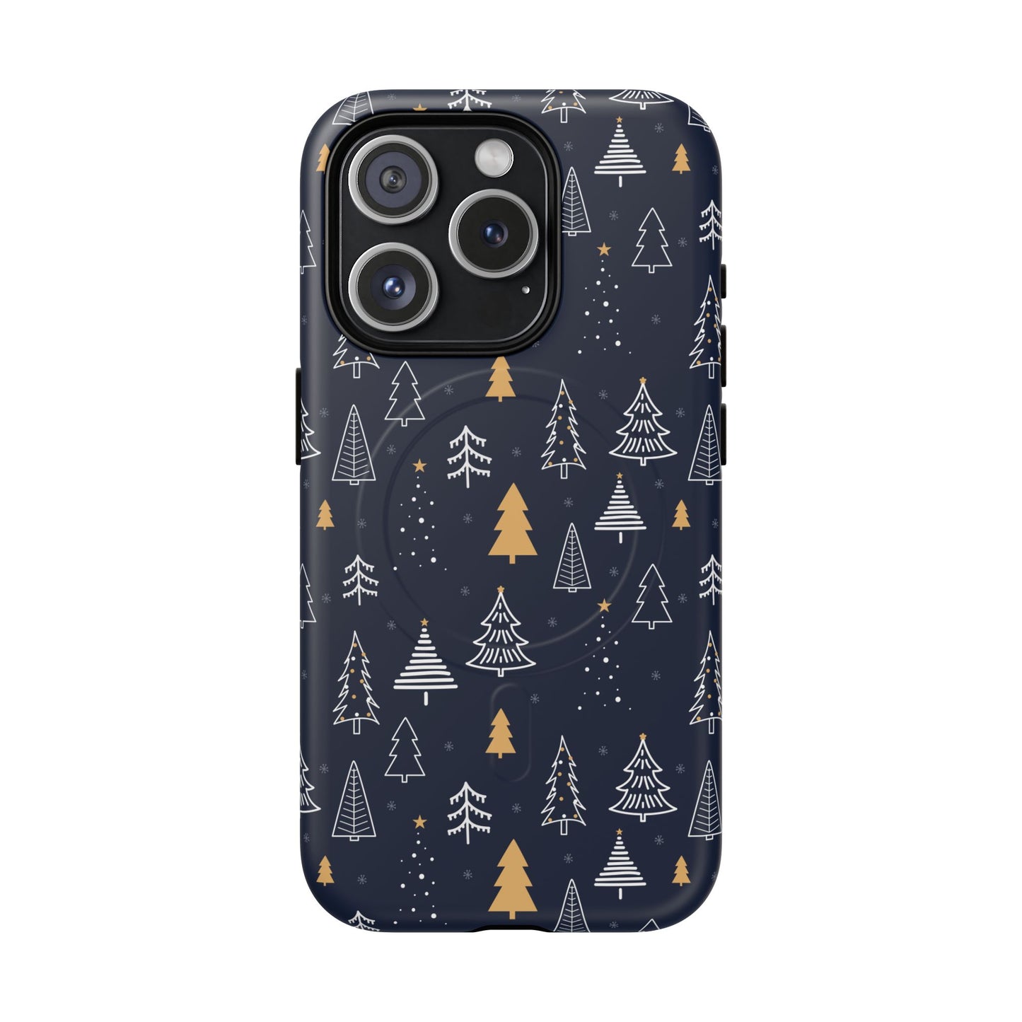 iPhone 15 Pro magsafe phone case - Winter Xmas Tree