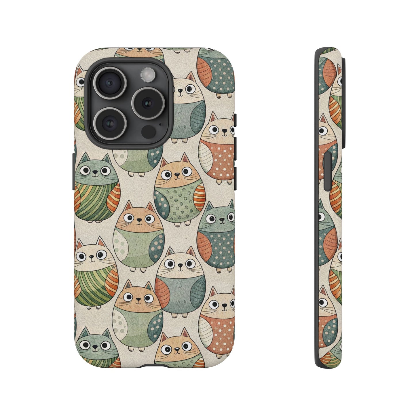 iPhone 15 Pro phone case - A Pounce of Cats