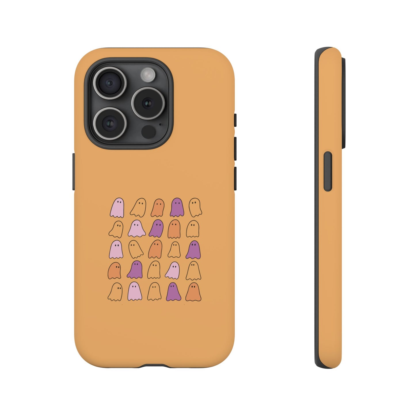 iPhone 15 Pro phone case - Cute Spooky Ghosts