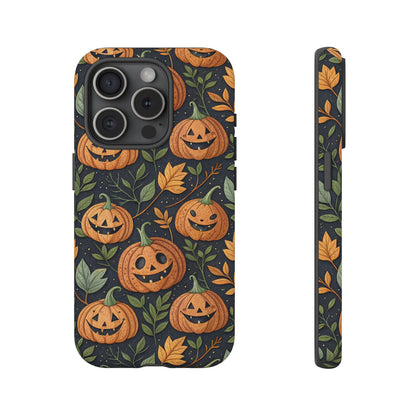 iPhone 15 Pro phone case - Halloween Pumpkins