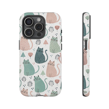 iPhone 15 Pro phone case - Hello Cats