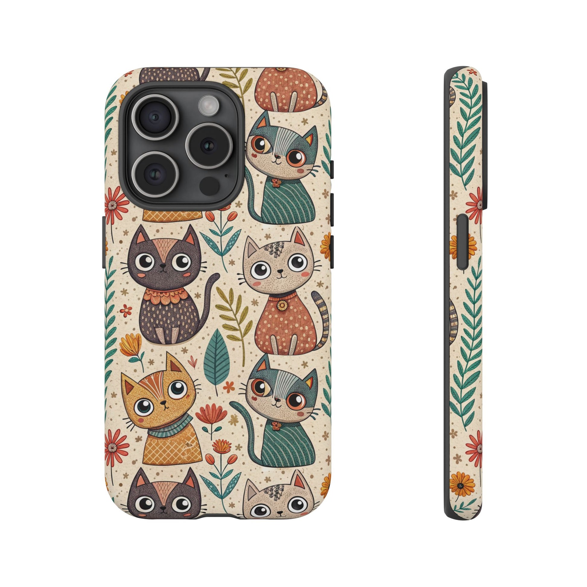 iPhone 15 Pro phone case - Little Cat Pals
