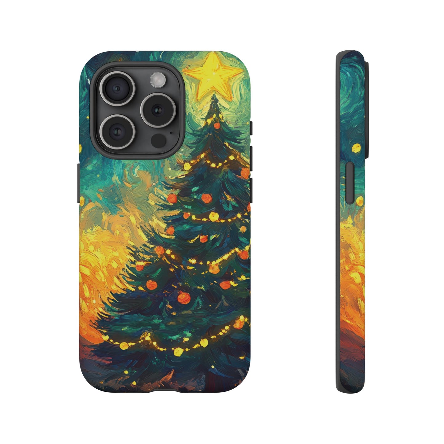 iPhone 15 Pro phone case - Magical Christmas Tree