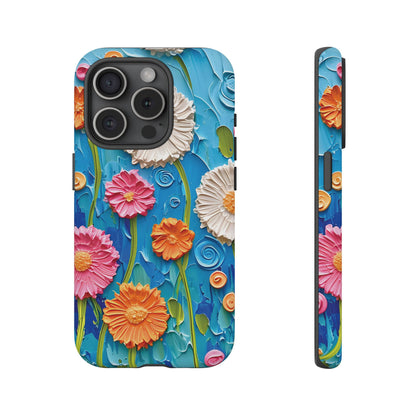 iPhone 15 Pro phone case - Oil Painting Flora