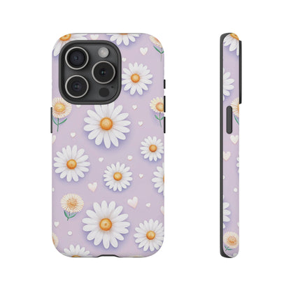 iPhone 15 Pro phone case - Pastel Daisy Love