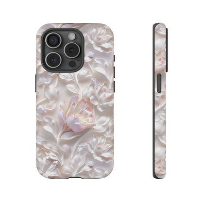 iPhone 15 Pro phone case - Realistic Pink Blossom