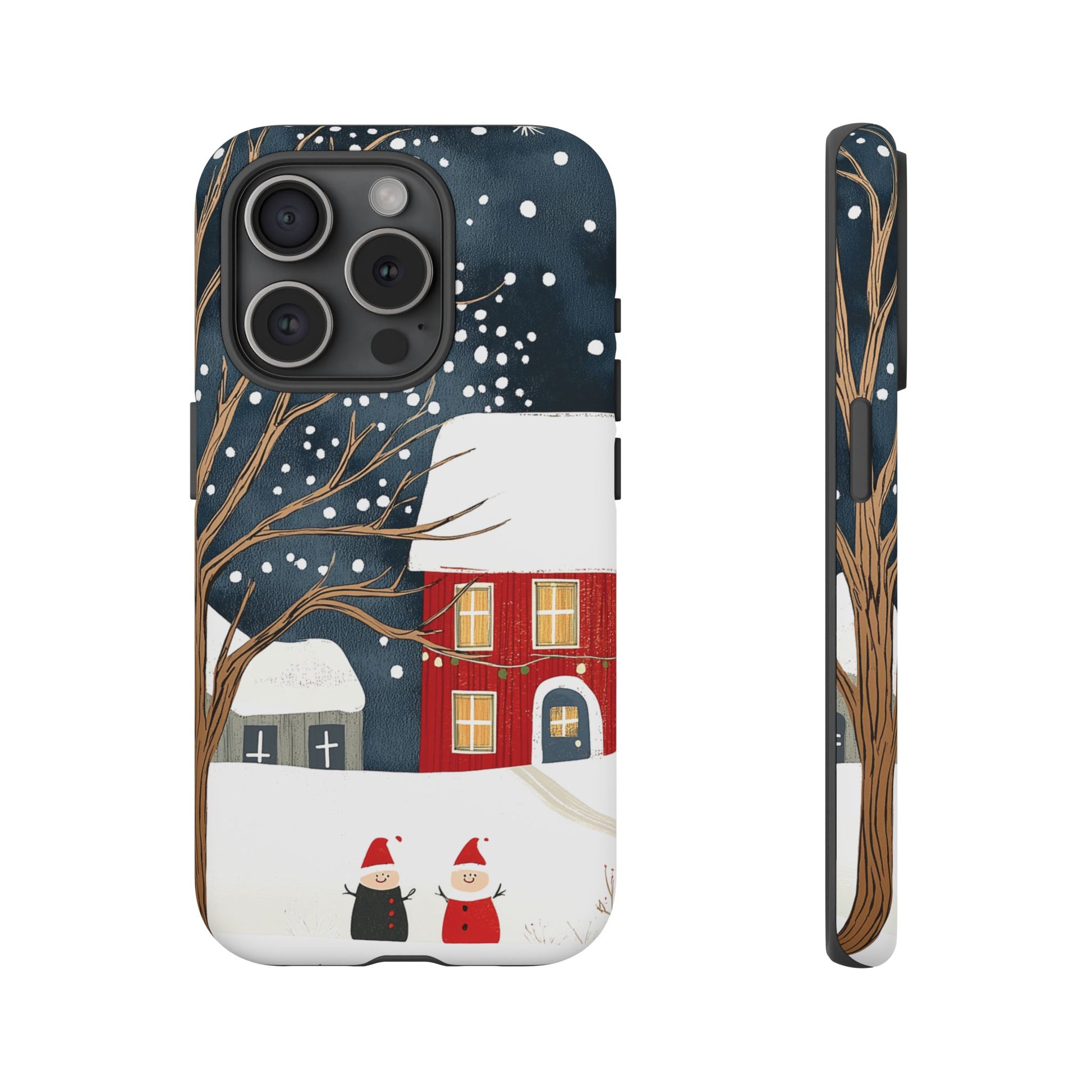 iPhone 15 Pro phone case - Snowman