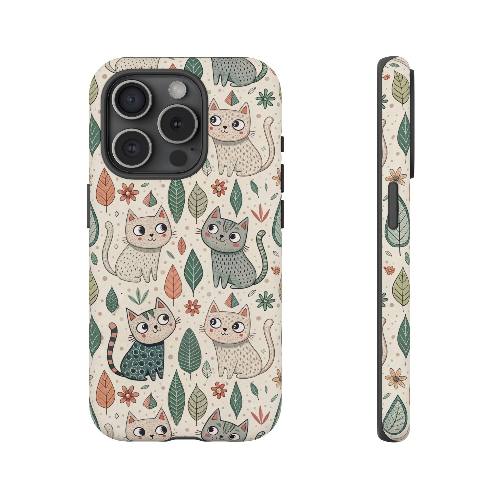 iPhone 15 Pro phone case - Sweet Cats