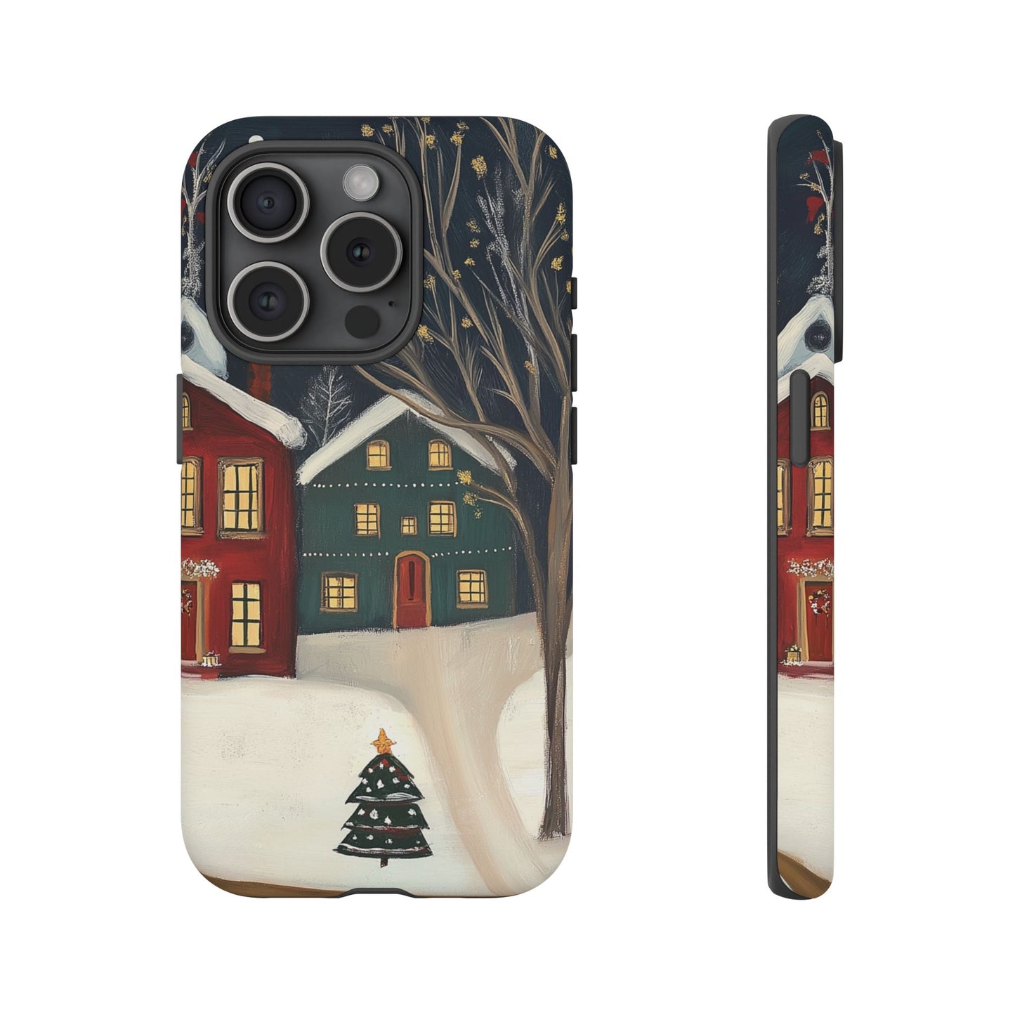 iPhone 15 Pro phone case - Xmas Town