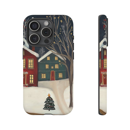 iPhone 15 Pro phone case - Xmas Town
