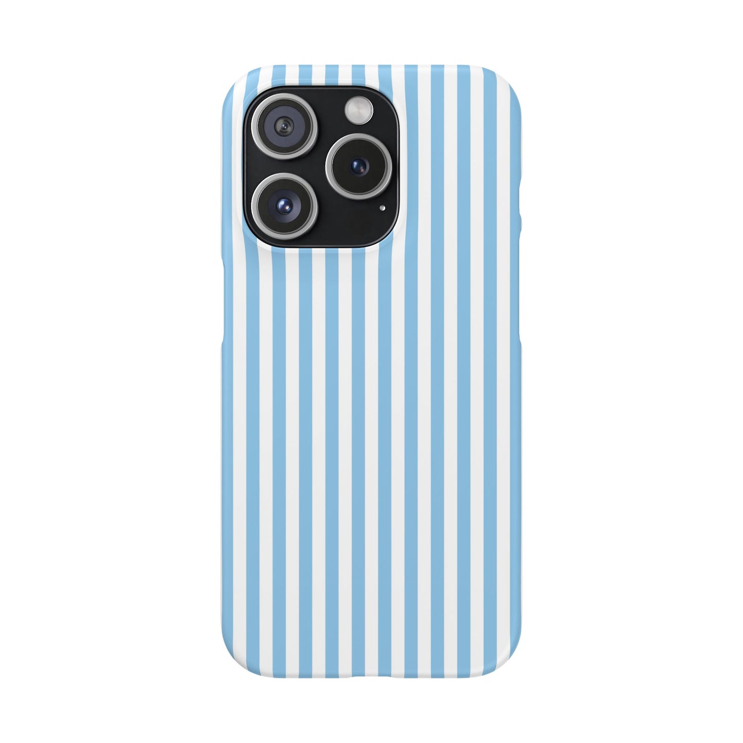 iPhone 15 Pro snap phone case - Blue Stripes