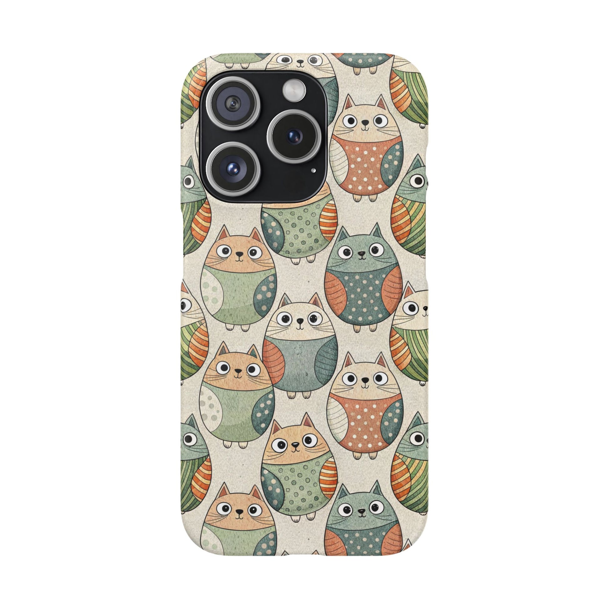 iPhone 15 Pro snap phone case - A Pounce of Cats