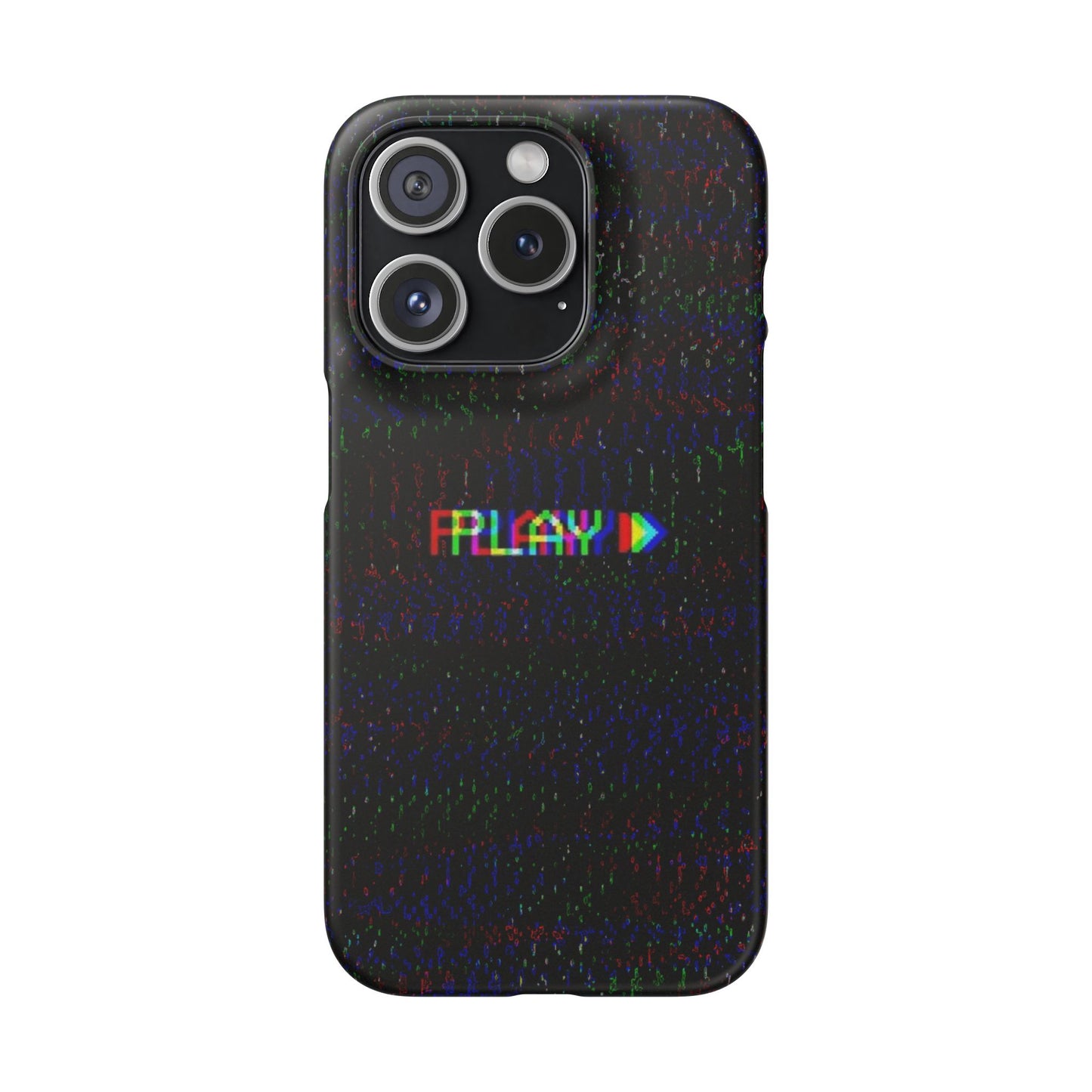iPhone 15 Pro snap phone case - Press Play