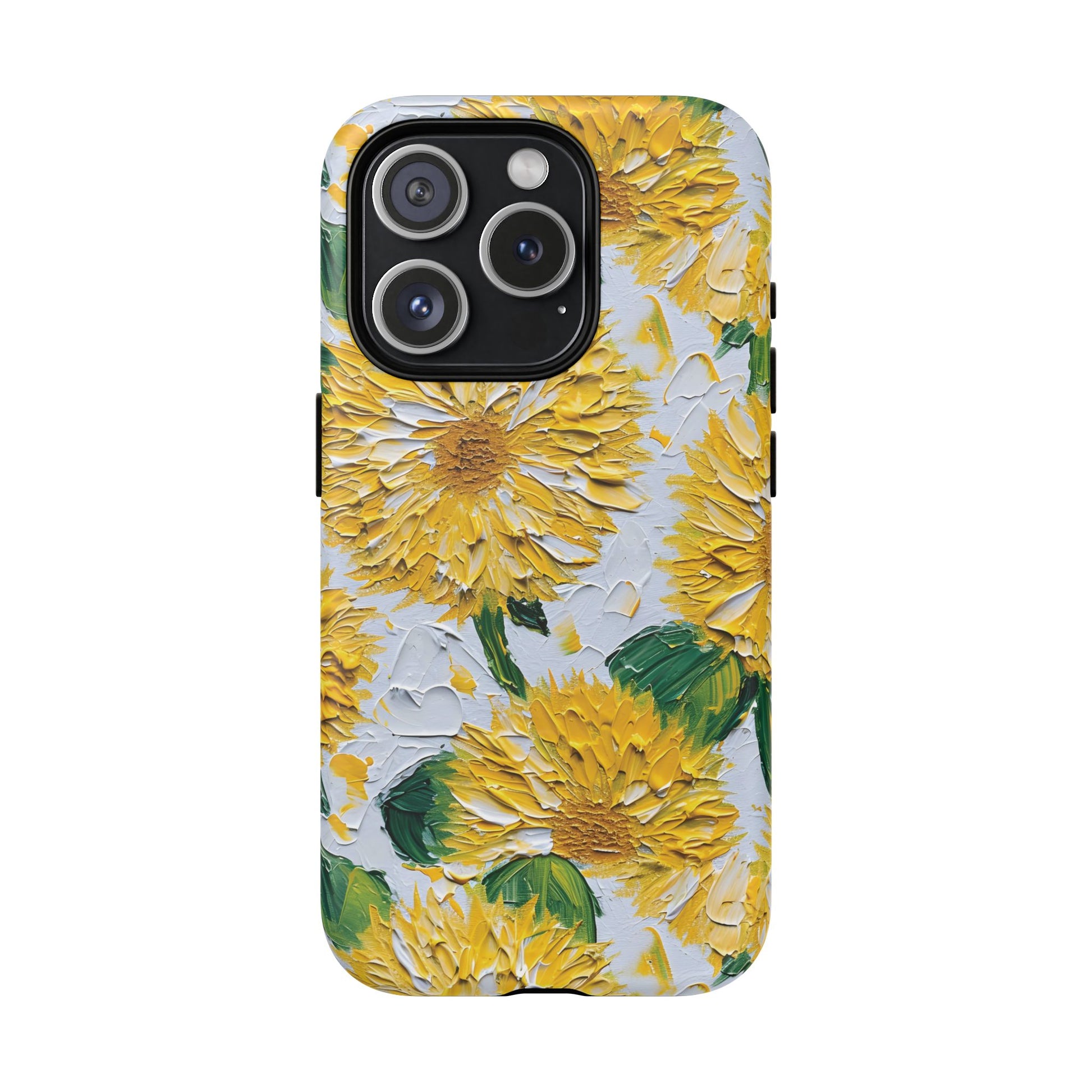 iPhone 16 Pro magsafe phone case - Oil Painting Sunflower