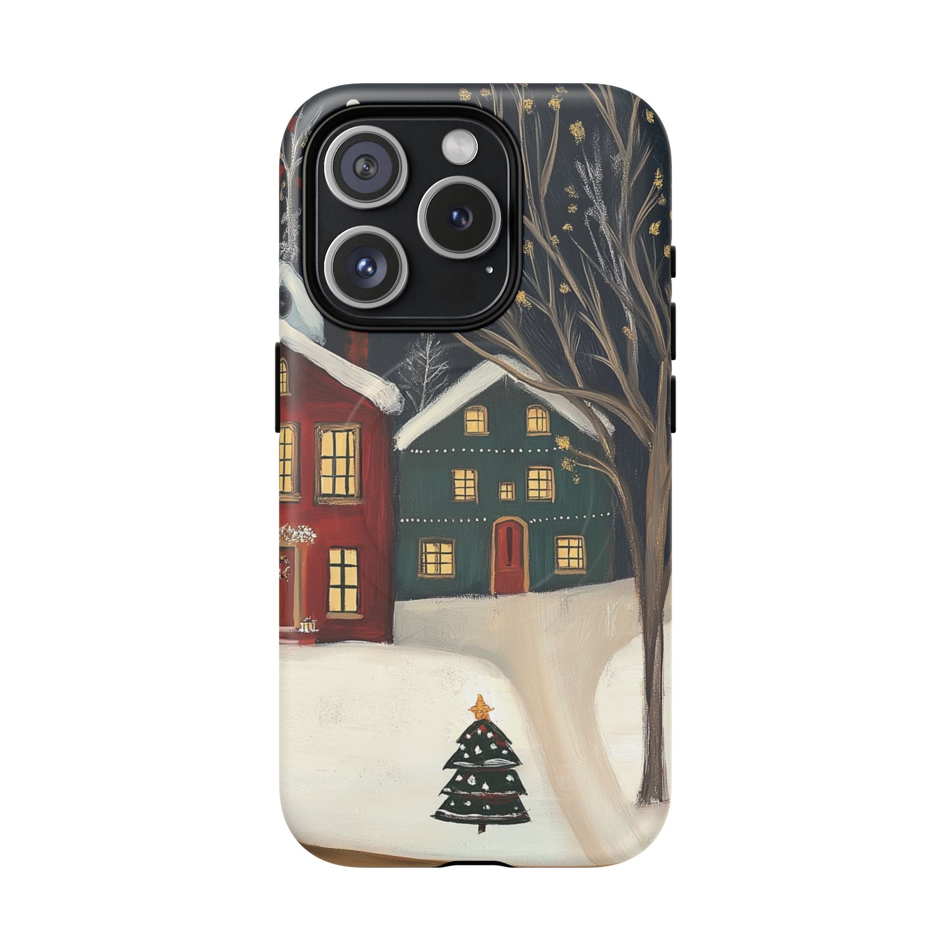 iPhone 16 Pro magsafe phone case - Xmas Town