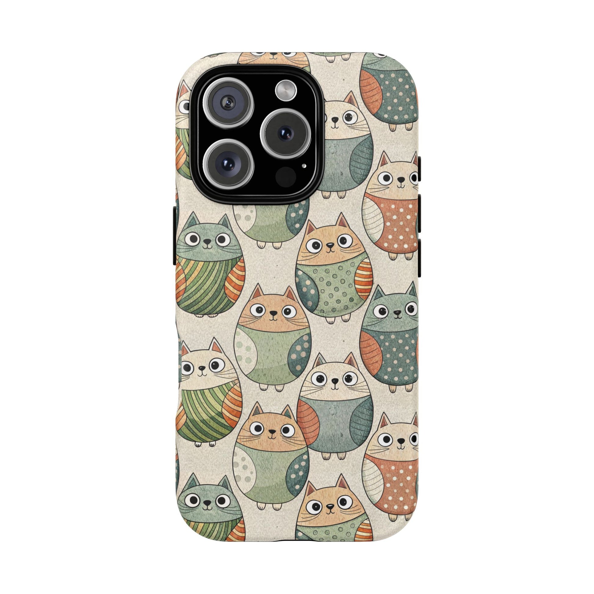 iPhone 16 Pro phone case - A Pounce of Cats