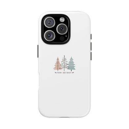 iPhone 16 Pro phone case - Boho Christmas Tree