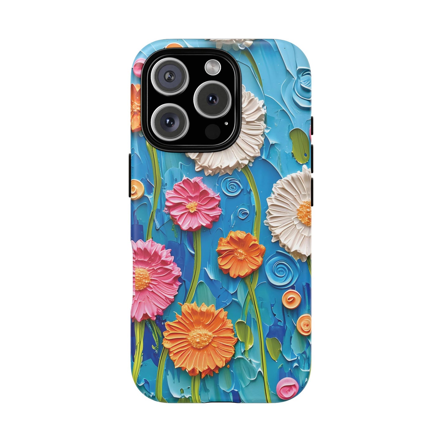 iPhone 16 Pro phone case - Oil Painting Flora