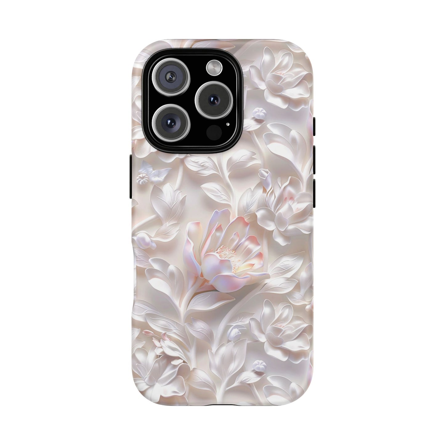 iPhone 16 Pro phone case - Realistic Pink Blossom