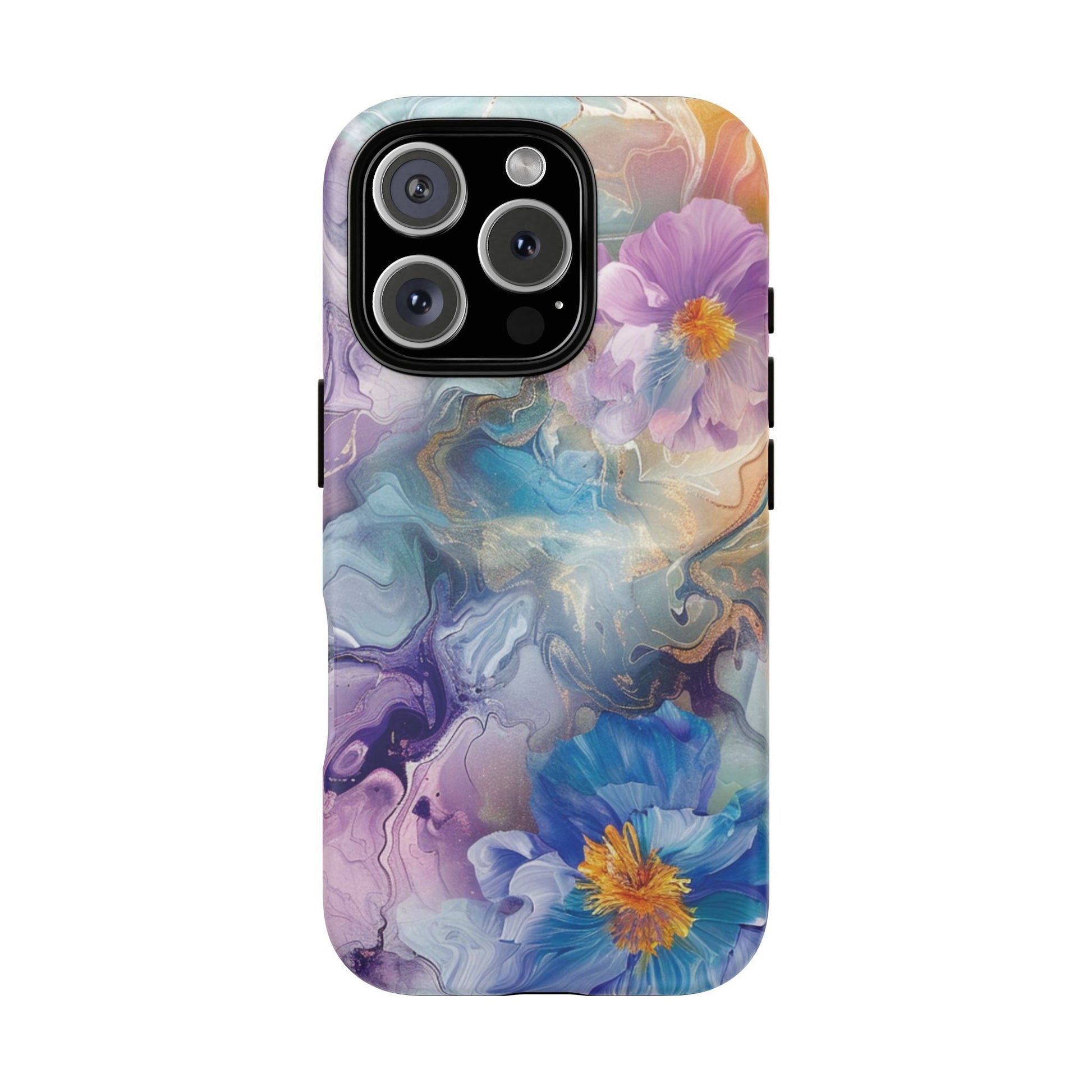 iPhone 16 Pro phone case - Watery Floral