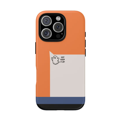 iPhone 16 Pro phone case - White Flying Ghost