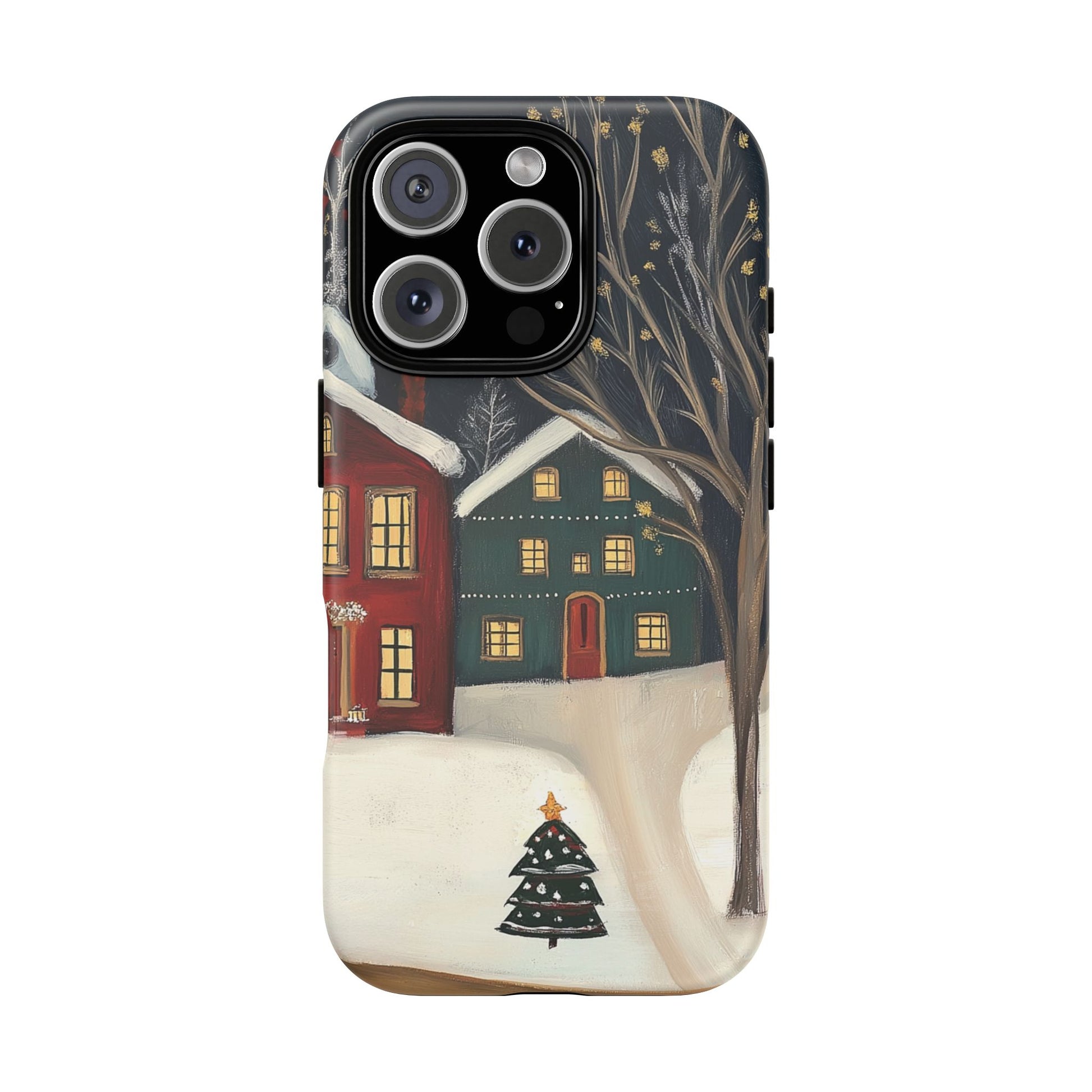 iPhone 16 Pro phone case - Xmas Town