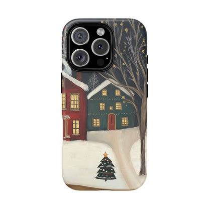 iPhone 16 Pro phone case - Xmas Town
