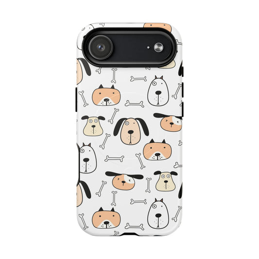 iPhone 17 Air magsafe phone case - Cute Dogs & Bones