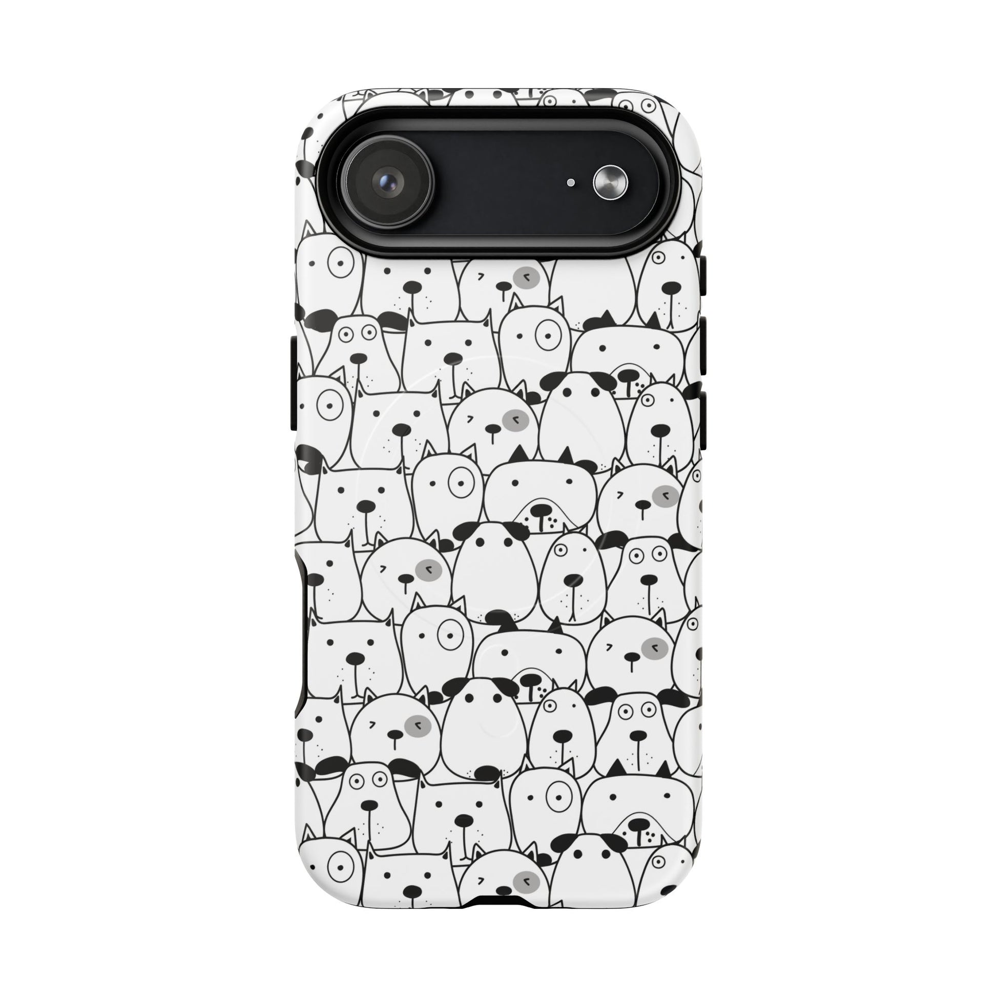 iPhone 17 Air magsafe phone case - Cute Dogs Drawing