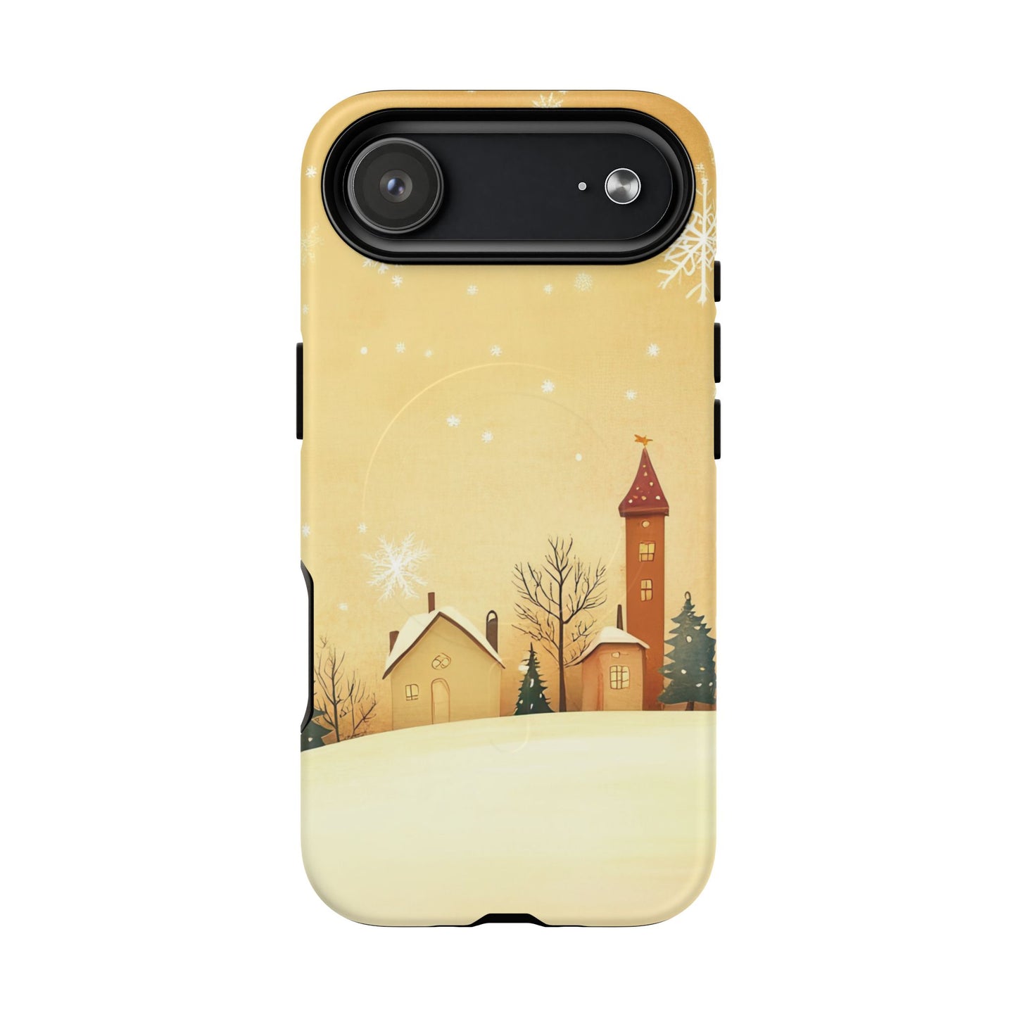iPhone 17 Air magsafe phone case - Charming Winter Village