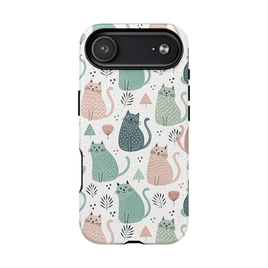 iPhone 17 Air magsafe phone case - Hello Cats