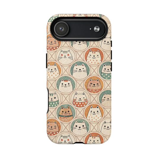 iPhone 17 Air magsafe phone case - Kawaii Cats