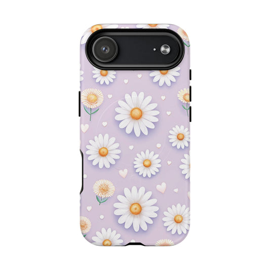 iPhone 17 Air magsafe phone case - Pastel Daisy Love
