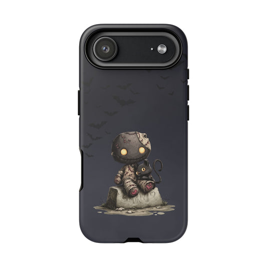 iPhone 17 Air phone case - Black Cat and Toy