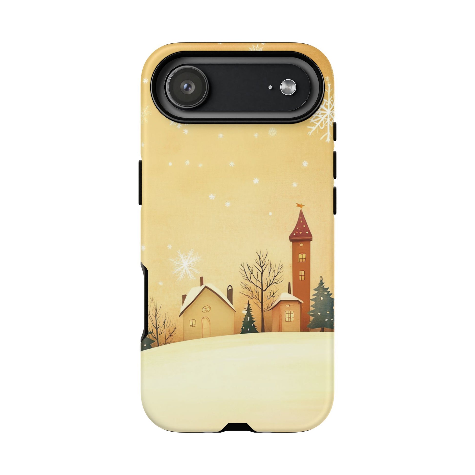 iPhone 17 Air phone case - Charming Winter Village