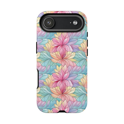 iPhone 17 Air phone case - Colourful Flower Stained Glass