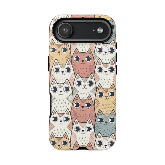 iPhone 17 Air phone case - Colourful Kitties