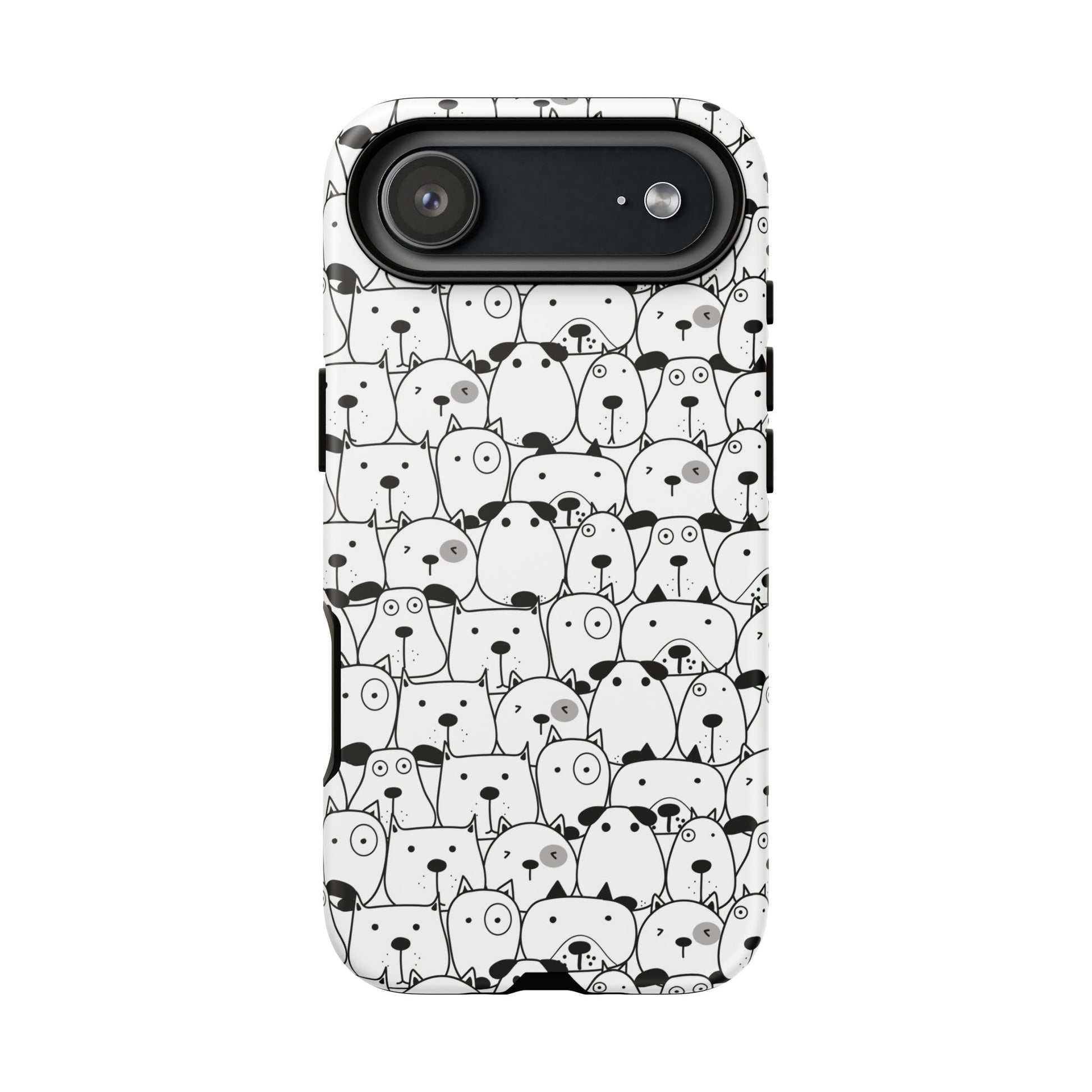 iPhone 17 Air phone case - Cute Dogs Drawing