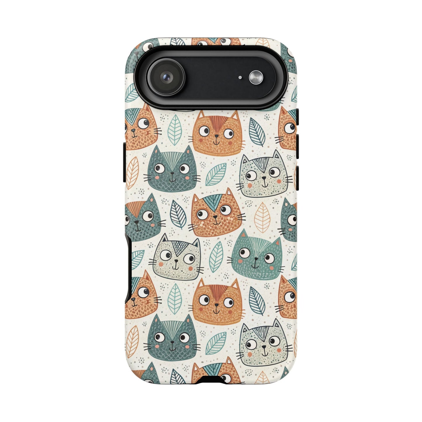 iPhone 17 Air phone case - Cute Kitty Face