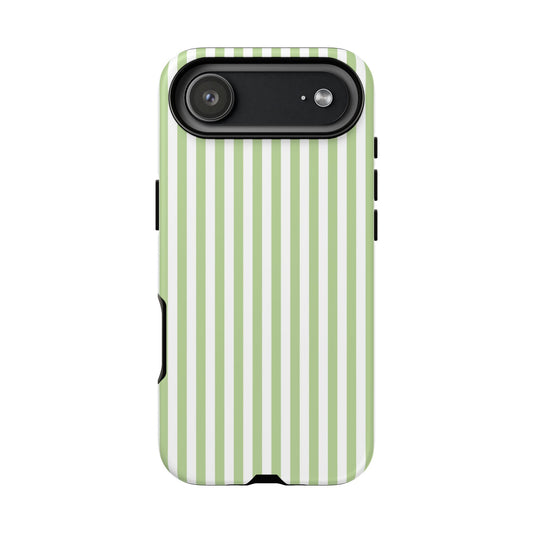 iPhone 17 Air phone case - Green Stripes