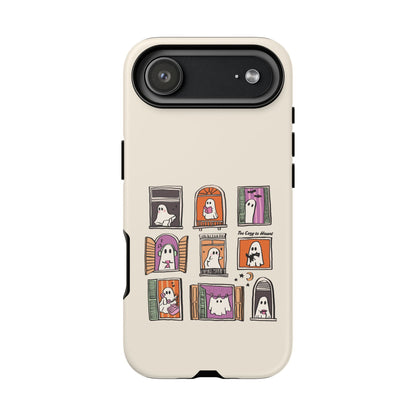 iPhone 17 Air phone case - Halloween Ghosts in House