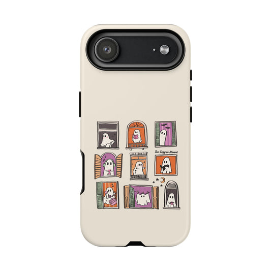 iPhone 17 Air phone case - Halloween Ghosts in House