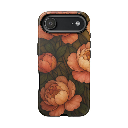 iPhone 17 Air phone case - Peony Stained Glass