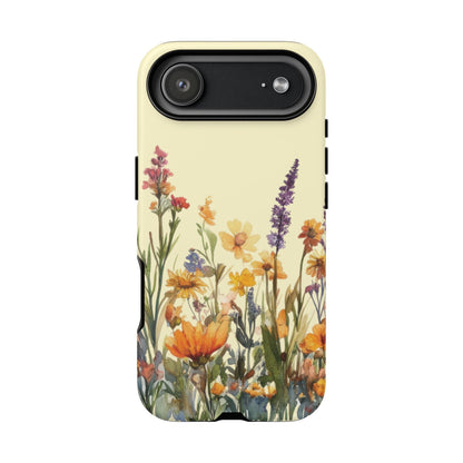 iPhone 17 Air phone case - Watercolour Garden Flower