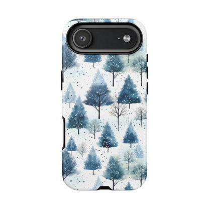 iPhone 17 Air phone case - Watercolour Winter Tree
