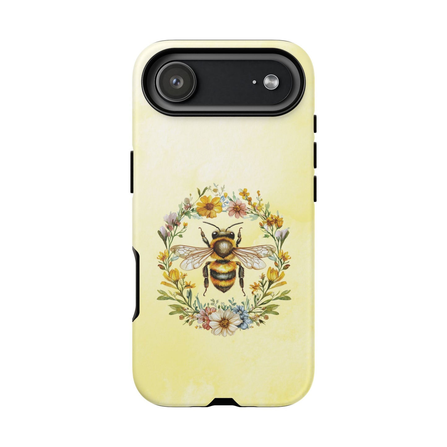iPhone 17 Air phone case - Whimsical Bee with Floral